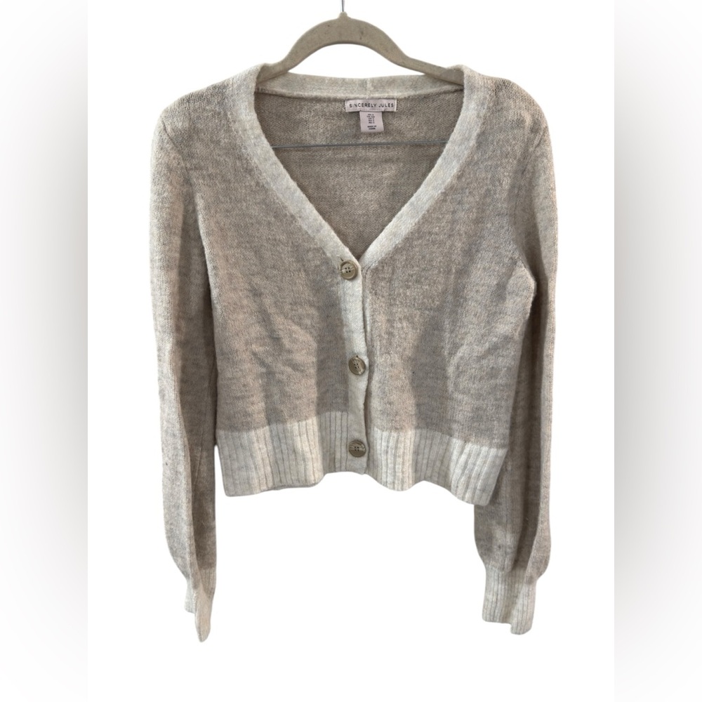 Sincerely Jules Women's Cream Cardigan‎